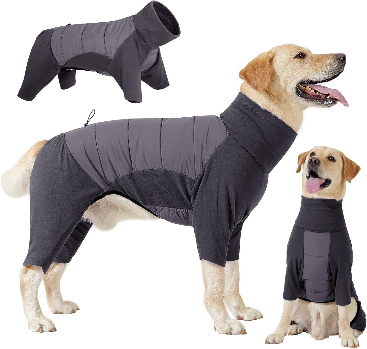 Cappottino Cane 4 Zampe Luxury: Giacca Invernale Elastica e Calda