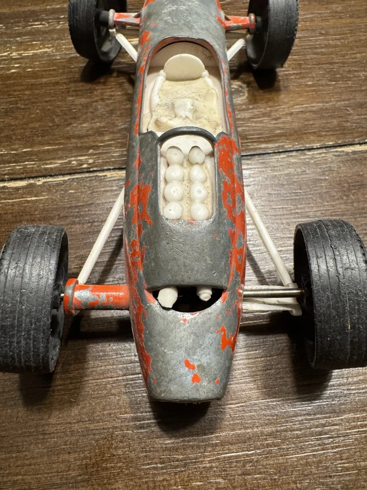 Винтажный инди-автомобиль Hubley Grand Prix 1960-х годов все оригинальное - Изображение 2 из 4