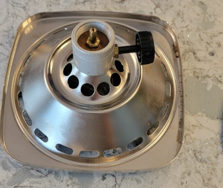 Estufa de campamento de propano Trail Scout de un solo quemador Century Primus de colección # 2058 LKNU Foto 3 de 4