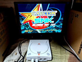 SEGA Dreamcast Console 2 Controller Marvel vs Capcom Japan