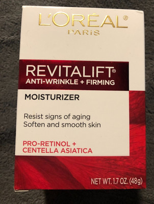 New Loreal Revitalift Anti-Wrinkle + Firming Moisturizer Pro-Retinol 1.7oz Firm