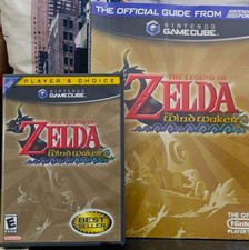 The Legend of Zelda The WIND WAKER Nintendo GameCube, 2003  GUIDE BOOK/ NEW