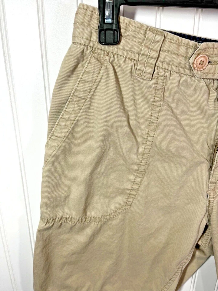 Arizona Jean Company Caqui Carga Red Forrada Talla 10 Cintura Regular 25" Foto 2 de 4