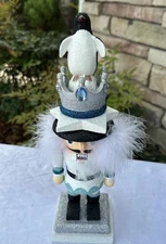 Holly Adler's Hollywood Penguin Nutcracker by Kurt S. Adler 12.5"