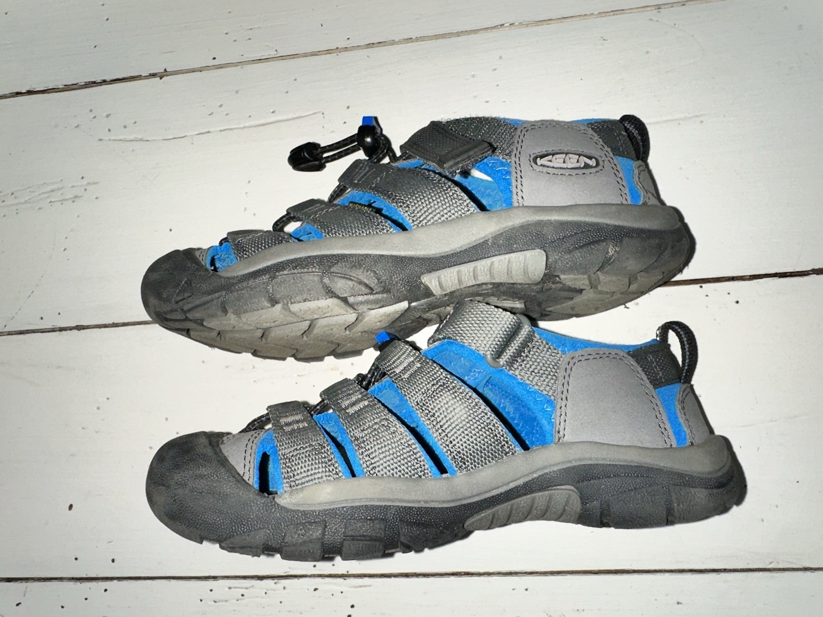 Scarpe sandali acqua Newport Land blu grigio ragazzo ragazza ragazzo 2 KEEN