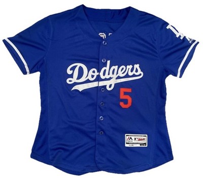 LOS ANGELES DODGERS COREY SEAGER MLB JERSEY MAJESTIC WOMENS SIZE