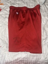 Champion Mesh Shorts - Red - Sz M
