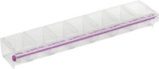 Bead Organizer and Plastic Storage Containers for Crafts, Buttons, Pins and More