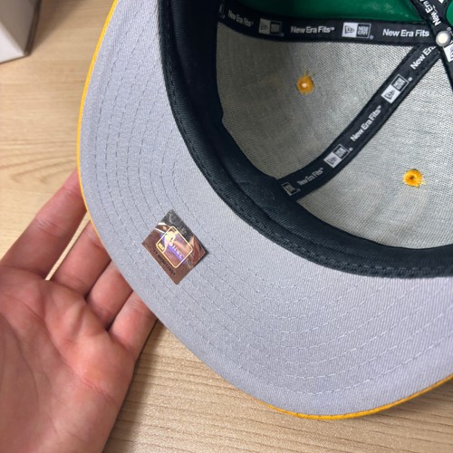 Seattle Supersonics Hat Cap Snap Back Green NBA Basketball New Era - Picture 7 of 11