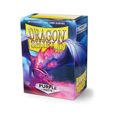 Dragon Shield Card Sleeves - Purple, Pack of 100
