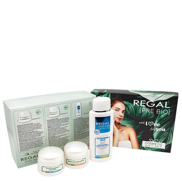 Set Viso Regal Pre Bio: Crema Giorno, Notte e Latte Detergente - Offerta