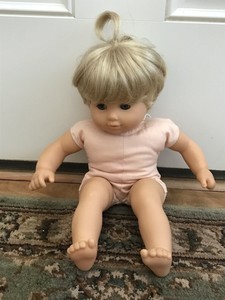 american girl doll bitty twins retired original blonde hair blue