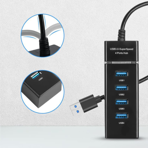 USB 3.0/2.0 Hub 4-7Port Splitter USB Verteiler Super Speed Adapter PC USB Laptop - Bild 9 von 44