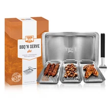 Yukon Glory Grill 'N' Serve BBQ Basket Set