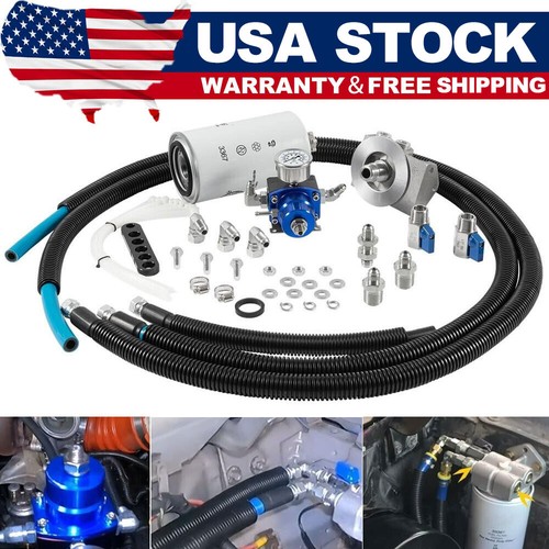 Kit de retorno regulado de tazón de filtro de combustible Powerstroke 3405 para 94-97 OBS Ford 7,3 L - Imagen 12 de 14