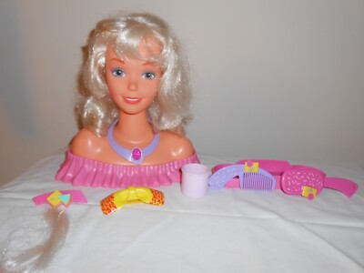 Vintage BARBIE Color Changes Styling Head by Arco w