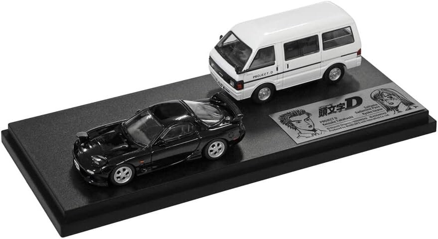 トミカ　イニシャルDテスタロッサと日本製1台セット 再生産】1/64 頭文字D セットVol.3 高橋啓介RX-7(FD3S)＆北条豪