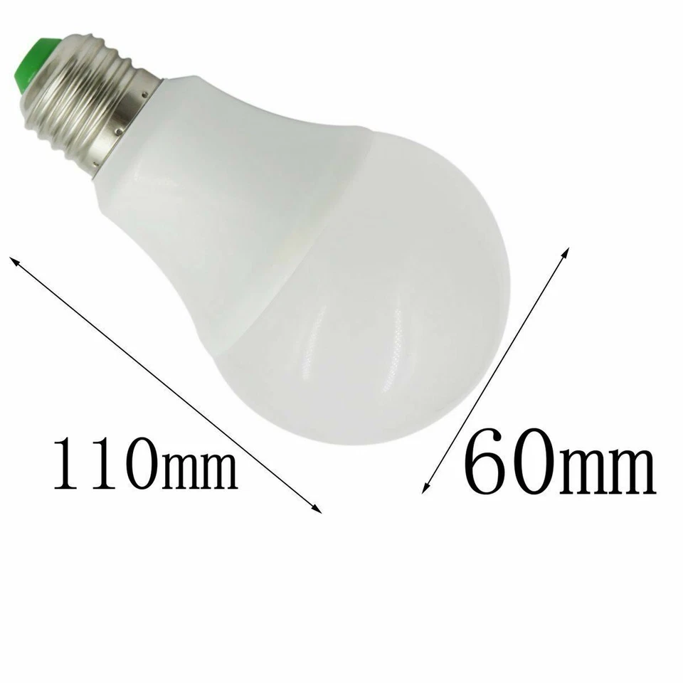 3pcs E26 E27 A19 LED Light Ac12V DC12-24V 5W Globe For RV/Boat/Solar Bulb Lamp H - Image 3 of 3