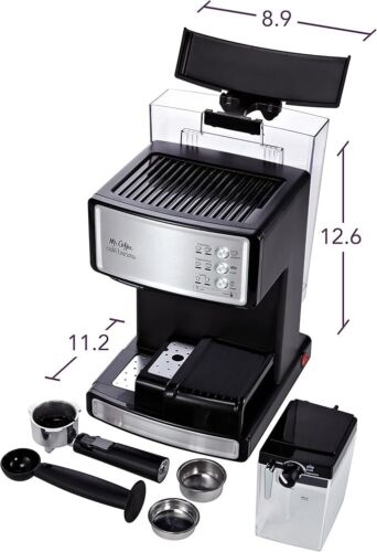Mr. Coffee Espresso Café Barista Silver New - Picture 2 of 5