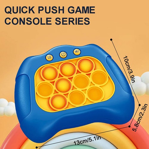 Pop Push it Game Controller,Bubble Sensory Fidget Toy Electronic Whack Mole Gift - Picture 12 of 24