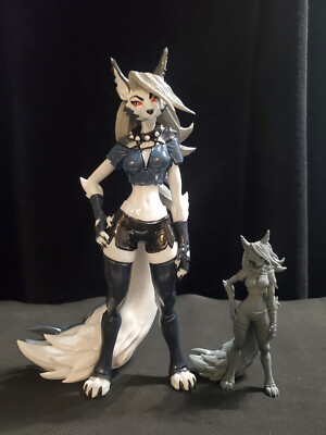 Loona (Painted) 3D Resin 8K Print- Helluva Boss (Pre-built or Unassembled Kit)