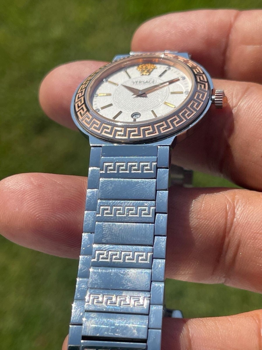 VERSACE Landmark  unisex used watch quartz date window watch VERSACE Landmark unisex used watch quartz date window watch  main image 4