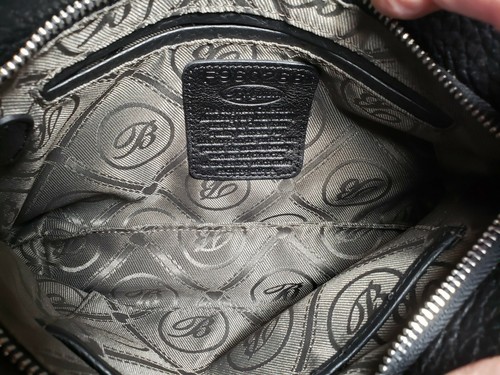 BRIGHTON FERRARA COLLECTION BLK FOLLY CLOUD PEBBLED LEATHER CROSSBODY CLUTCH$275 - Bild 10 von 12