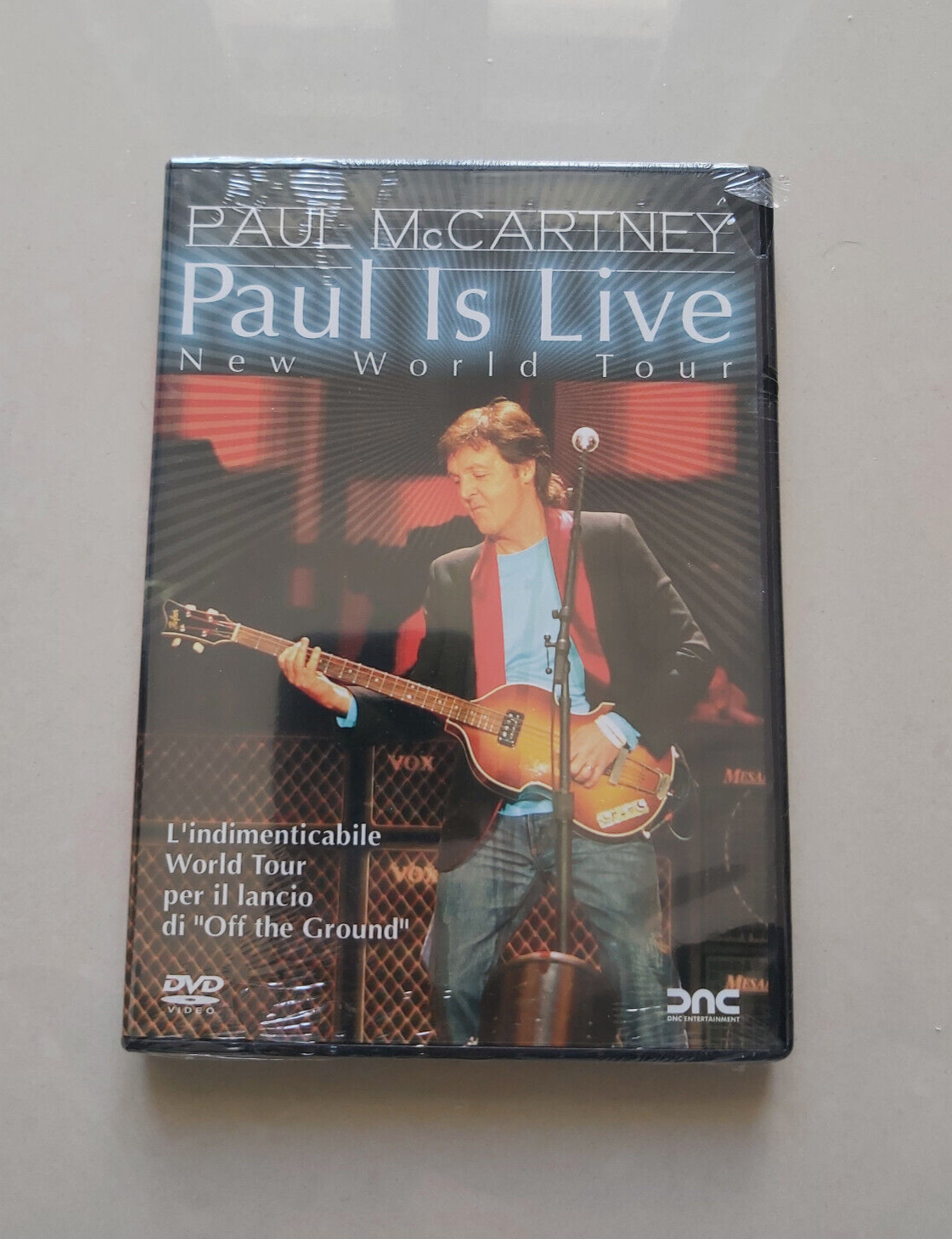 Film "PAUL IS LIVE - NEW WORLD TOUR" DVD 2012 genere AUTOBIOGRAFICO *** NUOVO