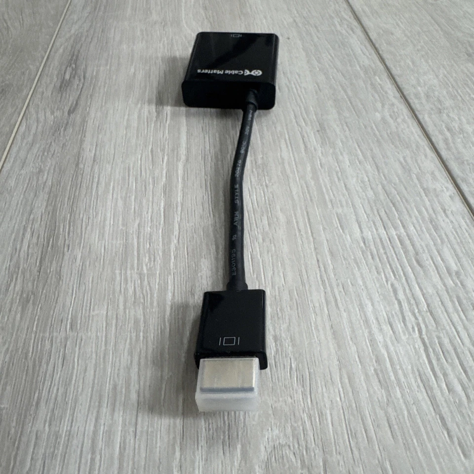 Adaptador Cable Matters HDMI a VGA Foto 3 de 4