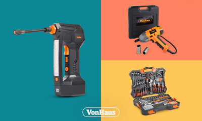 Up to 25% off VonHaus Garage Tools