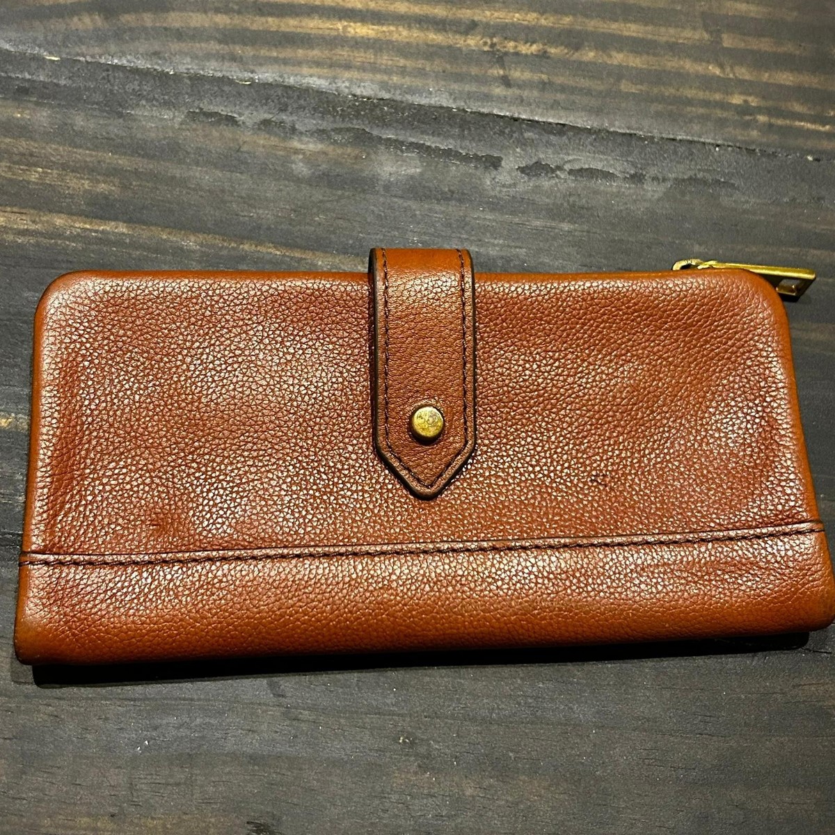 Leather Fossil Lainie Fossil Lainie Brown Wallet SWL2061210