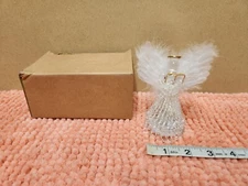 Light Up Color Changing "Choir Angel" Christmas Angel Tabletop Decor 4" 