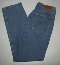 Womens Levi's 70's High Straight Jeans. Size 31 Blue. 30" Inseam.