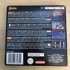 Castlevania Nes Classics Nintendo Gameboy Advance Pal Spain Complete Original
