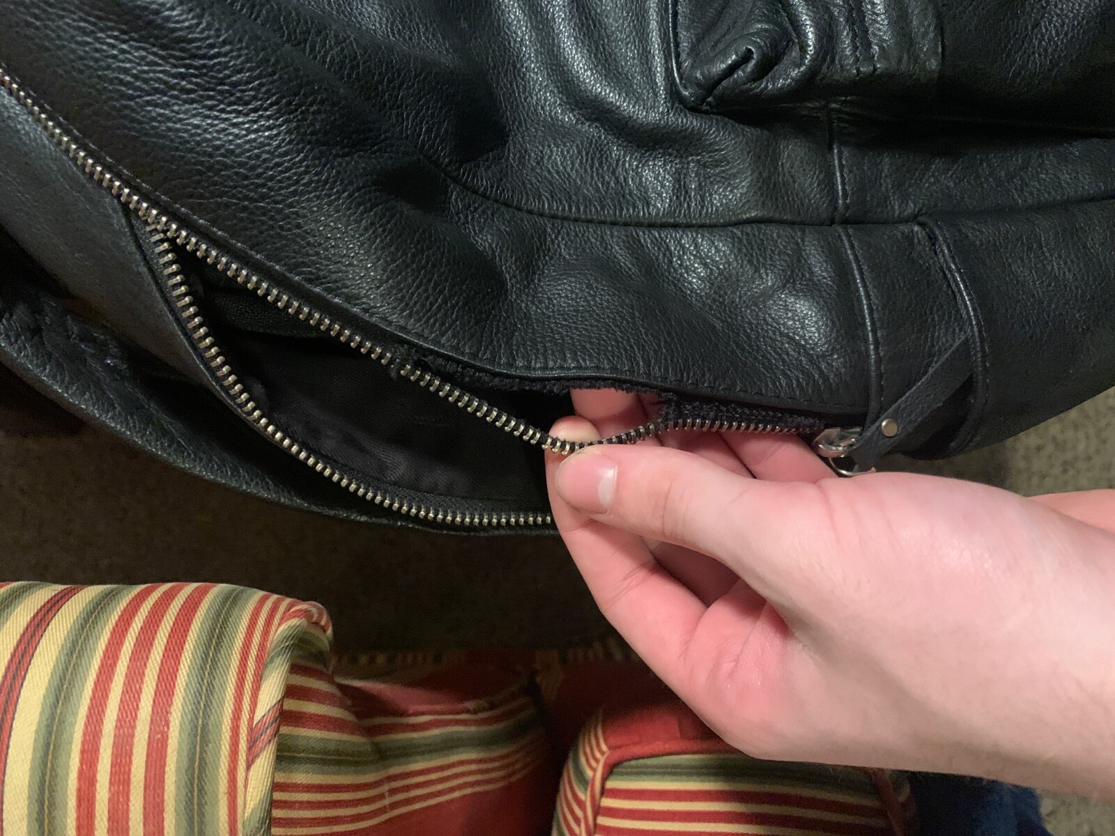 Leather Backpack - image 4