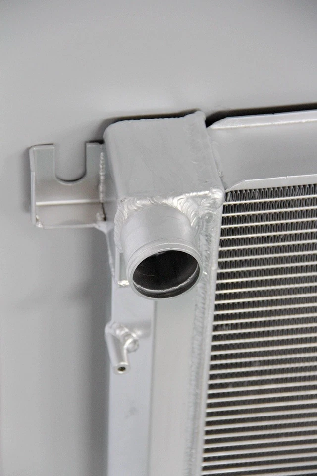 Radiador y cubierta de 3 filas para Dodge Ram 2500 3500 1994-2002 5,9 L diésel Cummins L6 Foto 3 de 4