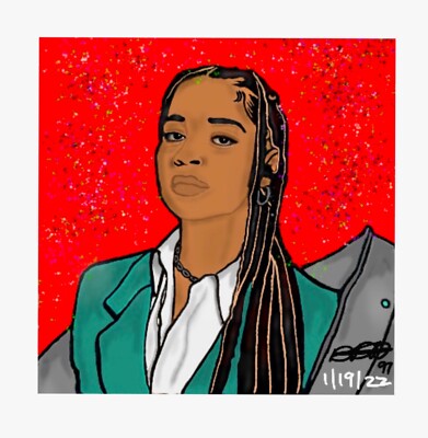 Ella Mai Original Digital Artwork