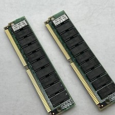 Pair of Kingston 8MB FPM 16MB 60NS SIMM 72-PIN 2X40 Memory KST-SMP / 16 92F0098