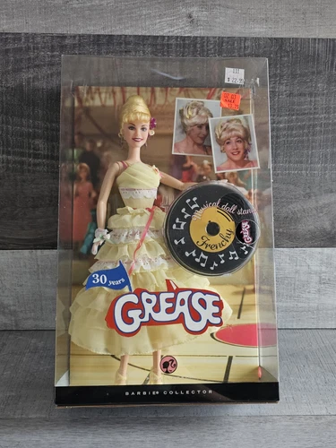 Grease Frenchy Barbie Doll Dance Off Pink Label 30 Year Anniversary
