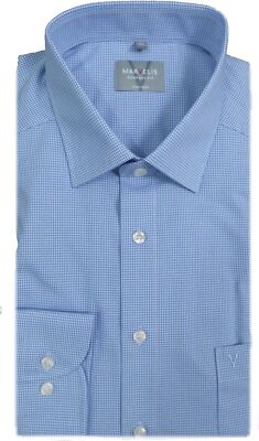 Marvelis Hemd Comfort Fit blau / weiss kariert  Vichykaro 7080.64.11