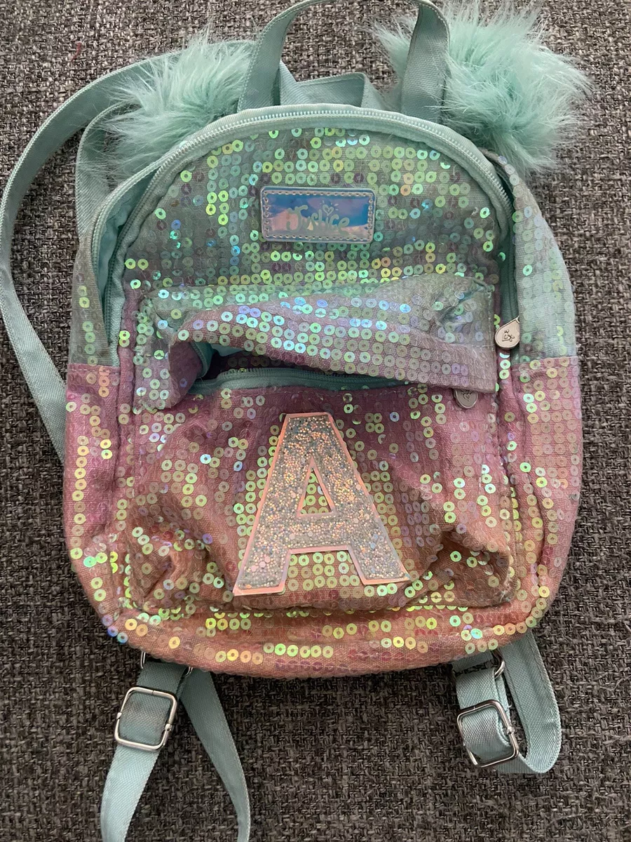 Girls Justice A Sequined 12 inch Mini Backpack