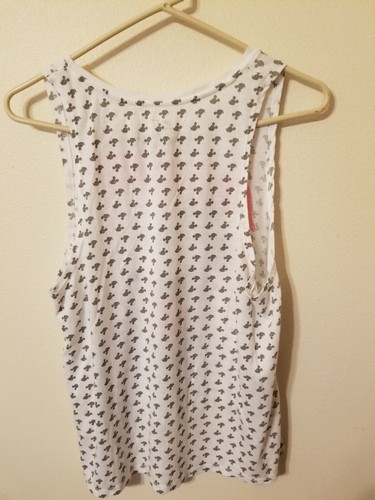 disney girls size XXL 19 mickey mouse hi low pajama top 26 L at longest 21 acros - Picture 6 of 12