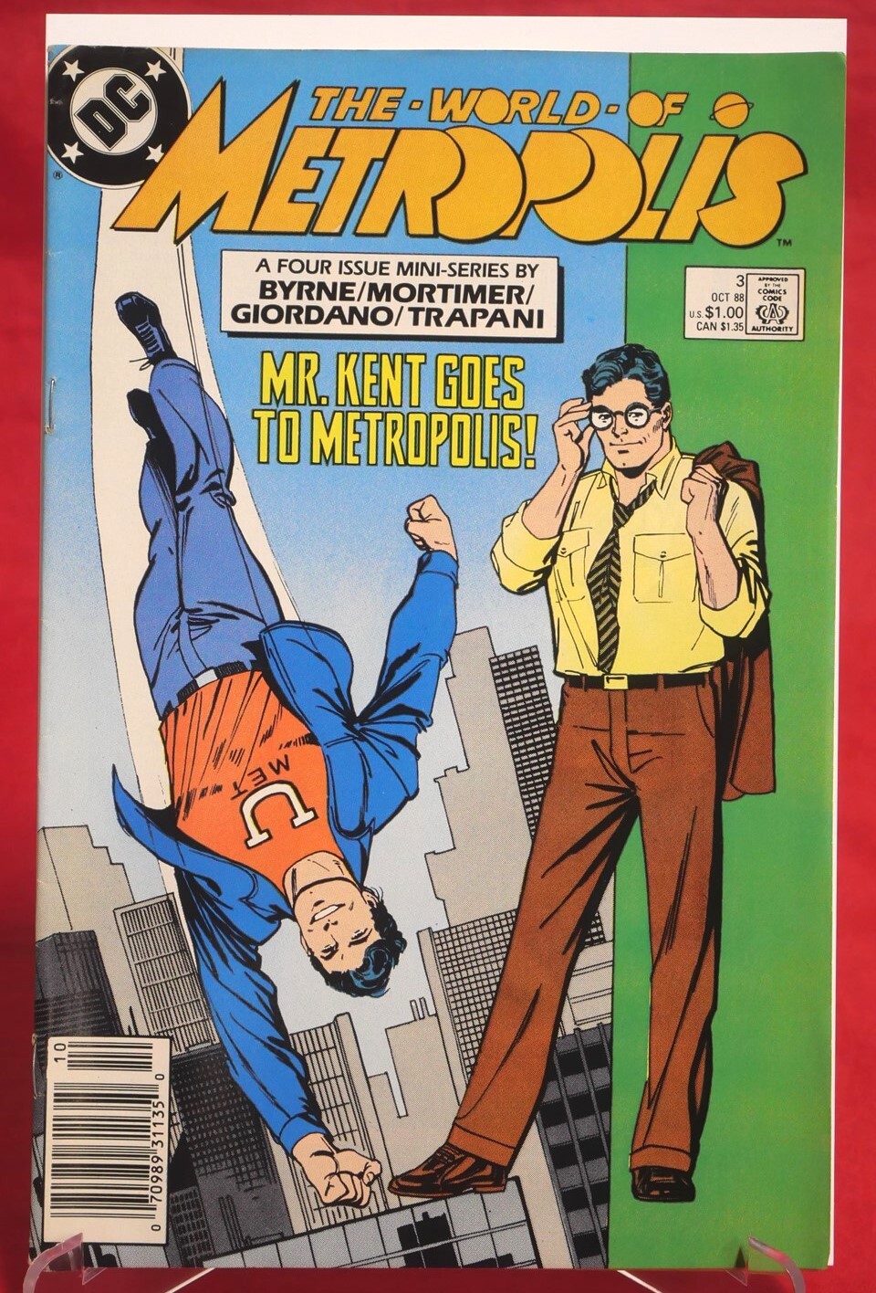 The World of Metropolis DC Comics Comic Book #3 1988 Bagged Boarded | eBay