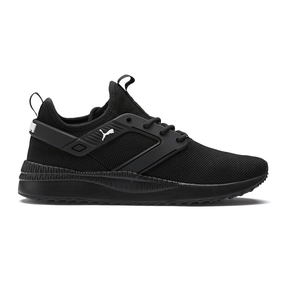 Puma Pacer Next Excel Core Lace Up Mens Black Sneakers Puma Pacer Next Excel Core Lace Up Mens Black Sneakers