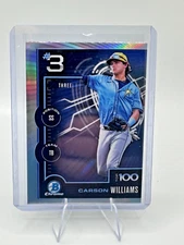 2025 Bowman - Top 100 Refractor Carson Williams #BTP-3 (RC)