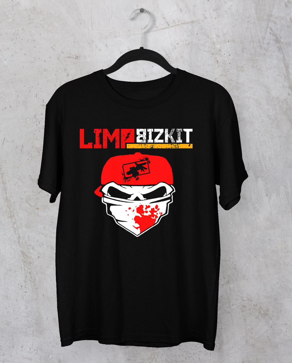 Limp Bizkit rock band logo black T-shirt Unisex All sizes