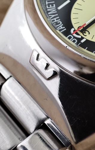 GLYCINE COMBAT Ref 3855 Bi-Compax CHRONOGRAPH 7750 Automatic SS 44mm MENS Watch - Picture 24 of 24