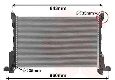 VAN Wezel 43002624 KüHler, MotorküHlung Passend FüR Fiat-image