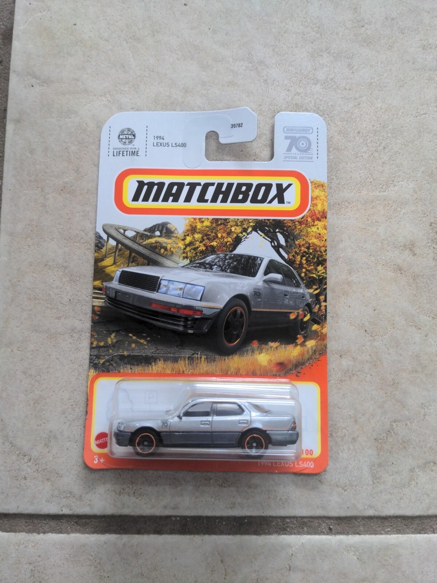 Matchbox 70 Year Special Edition 1994 Lexus LS400 93/100 Orange