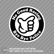 Kanjo Osaka Japanese Team Sticker Die Cut Decal No Good Racing Bye Police
